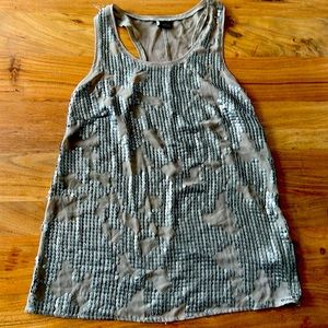 Sequin tank by urban outfitters Sparkle and Fade